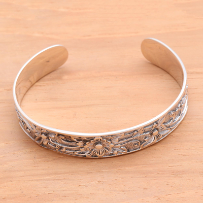 Bracelet, 'Balinese Blossoms' - Bracelet