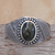 Labradorite cuff bracelet, 'Glorious' - Labradorite Sterling Silver Cuff Bracelet thumbail