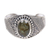 Labradorite cuff bracelet, 'Glorious' - Labradorite Sterling Silver Cuff Bracelet (image 2a) thumbail