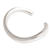 Sterling silver cuff bracelet, 'Modern Horseshoe' - Modern Sterling Silver Cuff Bracelet (image 2b) thumbail
