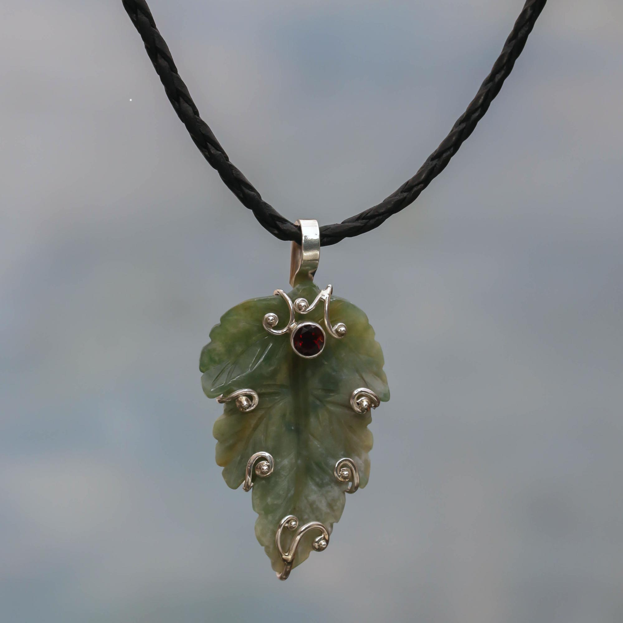 moss agate jewelry