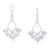 Sterling silver dangle earrings, 'Goddess Swirls' - Sterling Silver Dangle Earrings
