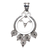 Sterling silver pendant, 'Rice Goddess' - Handcrafted Women's Modern Sterling Silver Pendant