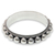 Sterling silver bangle bracelet, '21 Balls' - Sterling silver bangle bracelet thumbail