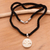 Bone choker, 'Immortal Smile' - Handcrafted Bone Pendant Necklace (image 2b) thumbail
