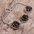 Bone pendant bracelet, 'Aged Immortal Smile' - Indonesian Bone Sterling Silver Link Bracelet (image 2c) thumbail