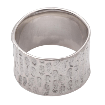 Men's sterling silver ring, 'The Original' - Men's Sterling Silver Ring