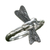 Men's sterling silver ring, 'Dragonfly Fortunes' - Men's Sterling Silver Ring thumbail