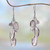Cultured pearl dangle earrings, 'Java Romance' - Cultured pearl dangle earrings thumbail
