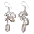 Cultured pearl dangle earrings, 'Java Romance' - Cultured pearl dangle earrings (image 2a) thumbail
