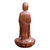 Wood sculpture, 'Buddha's Holy Blessing' - Unique Suar Wood Sculpture