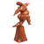 Wood sculpture, 'Be Happy' - Wood Sculpture from Indonesia thumbail