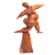 Wood sculpture, 'Be Happy' - Wood Sculpture from Indonesia (image 2b) thumbail