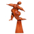 Wood sculpture, 'Be Happy' - Wood Sculpture from Indonesia (image 2c) thumbail