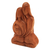 Wood sculpture, 'Family Intimacy' - Wood sculpture (image 2c) thumbail