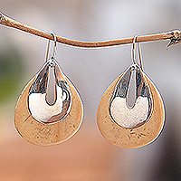 Featured review for Coconut shell dangle earrings, Tribute