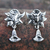 Sterling silver flower earrings, 'Radiant Daffodils' - Sterling silver flower earrings