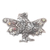 Garnet brooch pin pendant, 'Angel Sita' - Garnet brooch pin pendant (image 2a) thumbail
