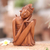 Wood statuette, 'Balinese Man' - Wood statuette (image 2) thumbail