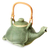 Teapot, 'Lingering Turtle' - Unique Ceramic Teapot thumbail
