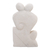 Sandstone sculpture, 'Happy Family' - Handcrafted Stone Sculpture from Indonesia (image 2d) thumbail