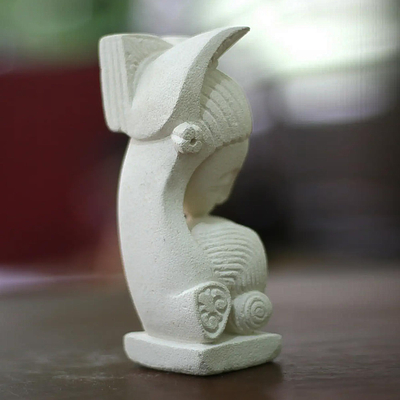 Escultura de piedra arenisca - escultura cultural en piedra