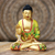 Wood statuette, 'Buddha's Teachings' - Wood statuette