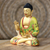 Wood statuette, 'Buddha's Teachings' - Wood statuette (image 2b) thumbail
