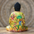 Wood statuette, 'Buddha's Teachings' - Wood statuette (image 2c) thumbail