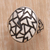 Sterling silver domed ring, 'Convex Puzzle' - Sterling silver domed ring (image 2b) thumbail