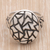 Sterling silver domed ring, 'Convex Puzzle' - Sterling silver domed ring (image 2c) thumbail