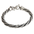 Men's sterling silver bracelet, 'Courage' - Sterling Silver Chain Bracelet from Indonesia