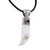 Amethyst men's necklace, 'Brave Eagle' - Men's Sterling Silver and Amethyst Bird Necklace thumbail