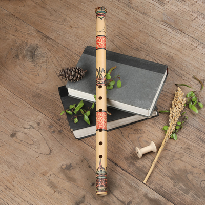 Bambusflöte - Blasinstrument aus Bambus