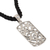 Sterling silver pendant necklace, 'Tongues of Fire' - Sterling silver pendant necklace (image 2b) thumbail