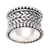 Sterling silver band ring, 'Woven Wonder' - Hand Made Sterling Silver Band Ring thumbail
