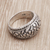 Men's sterling silver ring, 'Endless Labyrinth' - Hand Crafted Men's Sterling Silver Ring (image 2b) thumbail