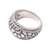 Men's sterling silver ring, 'Endless Labyrinth' - Hand Crafted Men's Sterling Silver Ring (image 2e) thumbail