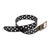 Leather belt, 'Peek-a-boo Espresso' - Leather belt (image 2c) thumbail