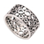 Men's sterling silver ring, 'Bubble Illusion' - Men's Handcrafted Sterling Silver Band Ring thumbail