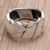 Men's sterling silver ring, 'Involved' - Men's Modern Sterling Silver Band Ring (image 2) thumbail