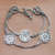 Sterling silver charm bracelet, 'Coins of the Kingdom' - Indonesian Good Fortune Sterling Silver Bracelet (image 2c) thumbail