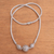 Sterling silver pendant necklace, 'Ringlets' - Sterling silver pendant necklace (image 2b) thumbail