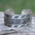 Sterling silver cuff bracelet, 'Princess Garden' - Unique Sterling Silver Cuff Bracelet (image 2) thumbail