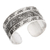 Sterling silver cuff bracelet, 'Princess Garden' - Unique Sterling Silver Cuff Bracelet (image 2d) thumbail