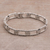 Sterling silver link bracelet, 'Cloud Climber' - Sterling silver link bracelet (image 2) thumbail