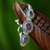 Amethyst pendant bracelet, 'Tradition' - Amethyst Sterling Silver Link Bracelet thumbail