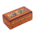 Wood jewelry box, 'Butterflies in Paradise' - Wood jewelry box thumbail