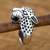 Men's sterling silver ring, 'Leopard' - Men's Sterling Silver Ring from Indonesia thumbail