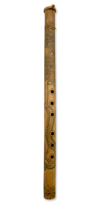 Bamboo flute, 'Jatayu and the Dragon' - Bamboo flute